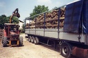 transport de bois avec le 340